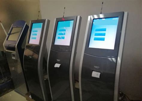 Bank Government Lcd Counter Ticket Kiosk Based Queue Management System