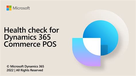 Health Check For Dynamics 365 Commerce POS YouTube