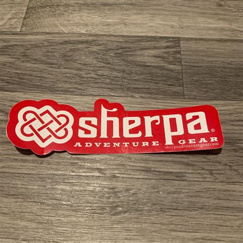 Sherpa Adventure Gear Sticker Will ship next day!... - Depop