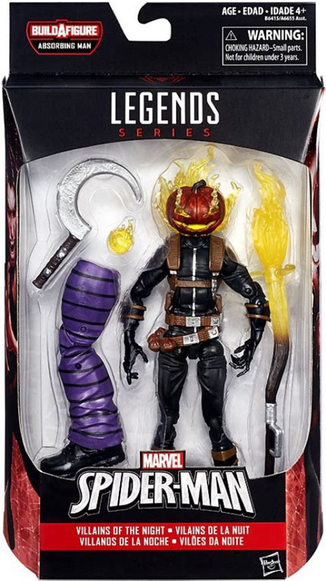 Marvel Legends Spider Man Absorbing Man Series Jack Olantern 6 Action