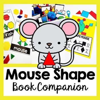 Mouse Shapes Book Companion Preschool Shape Unit Activities & Book Craft