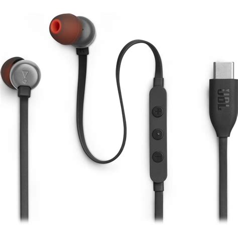 Jbl Tune C Usb C Earbuds With Microphone Black