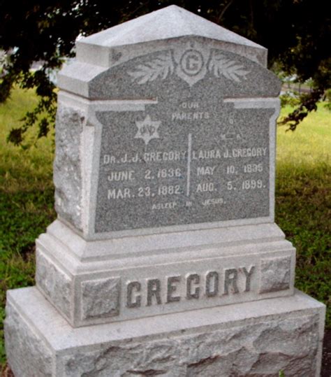 Dr John Jefferson Gregory M Morial Find A Grave