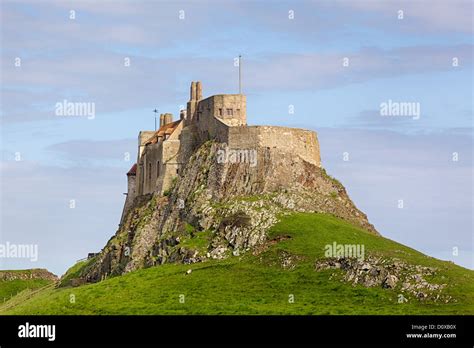 Lindisfarne Castle Is A 16th Century Castle Located On Holy Island Hi