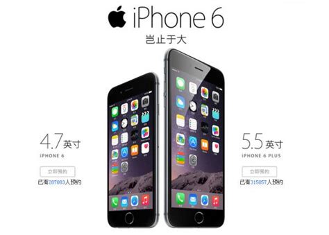 京東開啟iphone 6首發預約，人數超六十萬 每日頭條