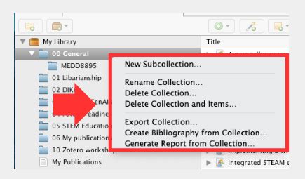 Navigating The Interface Zotero For Citation Management Libguides