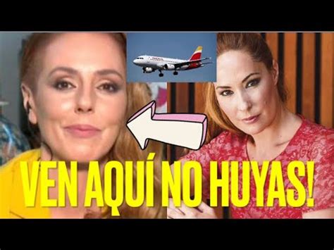 BRUTAL PELEA EN EL AEROPUERTO ENTRE ROCIO CARRASCO Y CHAYO MOHEDANO Y