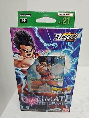 Bandai Dragon Ball Super Cards Starter Deck SD21 ULTIMATE AWAKENED