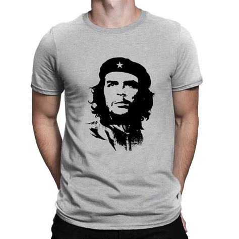 BLWHSA Che Guevara T Shirt Men Cuba People Hero Guevara Casual Printing