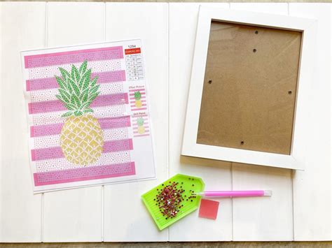 Pineapple Diamond Art Kit Etsy Israel