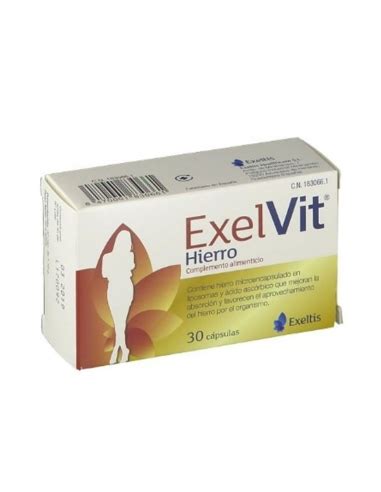 Exelvit Hierro Capsulas