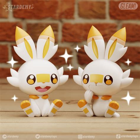 Scorbunny Diff Modelos Chibi Linda Impresi N En Su Lugar Edream Makers