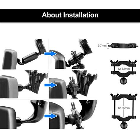 MvToe Car Rear View Mirror Radar Detector Mount For Escort Passport