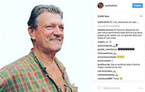 Luciano Szafir Lamenta Morte Do Pai De Xuxa Na Web