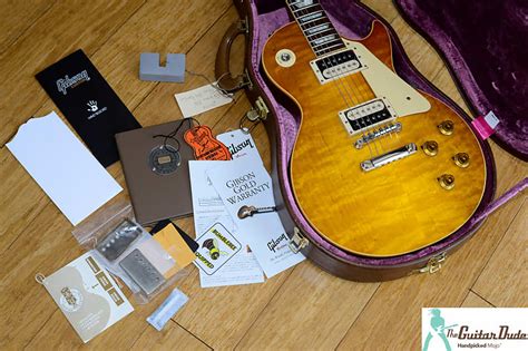 Gibson Custom Shop True Historic 1958 Les Paul Reissue Hand Reverb