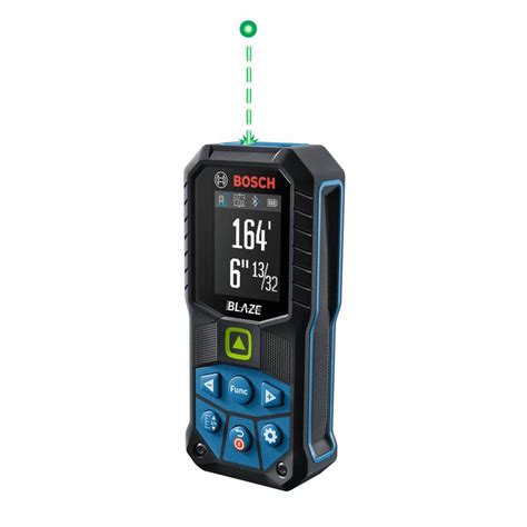 Bosch Blaze Ft Dual Power Battery Green Laser Distance Tape