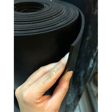 Jual Karet Hitam Lembaran Rubber Sheet Mm X Cm X Cm