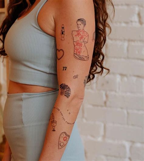 Chloejanetattoos Sleeve Tattoos For Women Simplistic Tattoos Sleeve