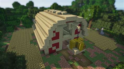 Minecraft Como Construir Um Celeiro Youtube