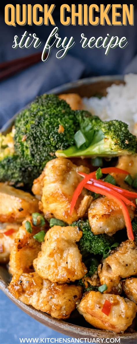 Crispy Chilli Chicken With Broccoli Nicky S Kitchen Sanctuary