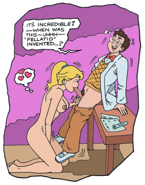 Rule 34 Archie Comics Betty Cooper Blonde Hair Dilton Doiley Fellatio