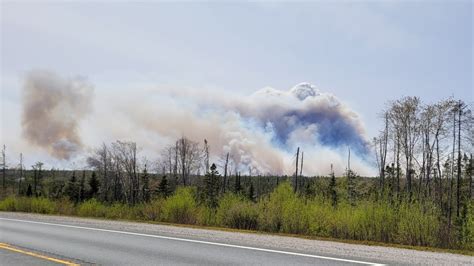 Shelburne County Forest Fire Still Out Of Control Local State Of Emergency Declared Cbc News