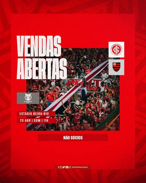 Sport Club Internacional On Twitter VENDA DE INGRESSOS ABERTA PARA