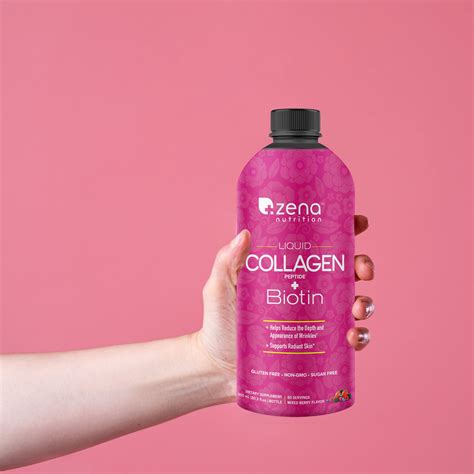 Zena Liquid Collagen Biotin Zena Nutrition