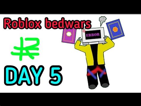 ROBLOX BEDWARS ROBUX TOURNAMENT DAY 5 YouTube