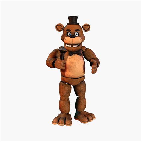 Freddy Fazbear 3D model - 3DModels.org