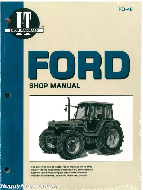 Ford New Holland 5640 6640 7740 7840 8240 8340 Tractor Workshop Manual