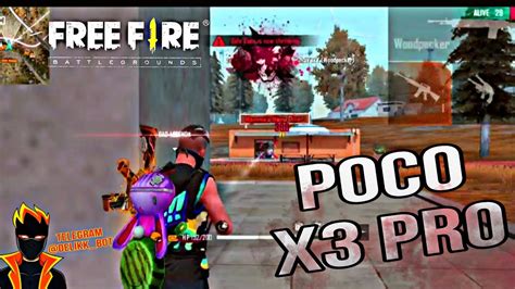 Настройки для Оттяжки и хорошей игры Free Fire 🔥 Poco X3 Pro 💎 Youtube