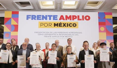 Frente Amplio Opositor Ampl A Plazo Para Recolecci N De Firmas Tras