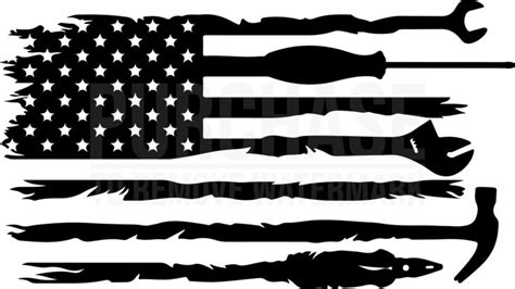 USA Flag Tools SVG Tools Clipart SVG American Flag SVG USA Flag