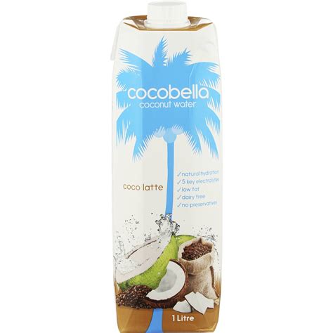 Cocobella Coconut Water Coco Latte 1l Woolworths