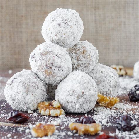 No Bake Gingersnap Brandy Balls Chef Lindsey Farr