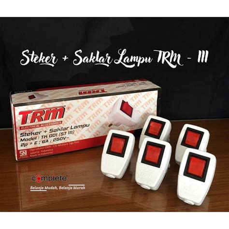 Jual Trm St Steker Arde Saklar Lampu Colokan Shopee Indonesia