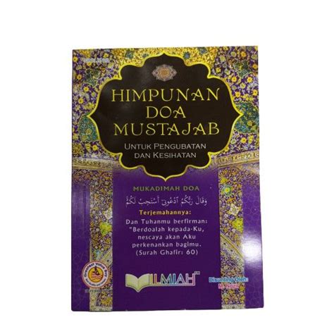 Buku Agama Himpunan Doa Mustajab LBN20 Lazada