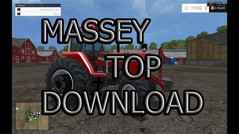 MOD FARMING SIMULATOR 15 TRATOR MASSEY FERGUSON YouTube