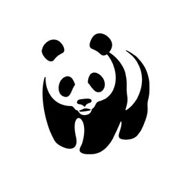 Panda Pumpkin Stencil