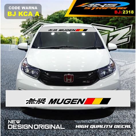 Jual Stiker Kaca Depan Mobil Brio Sticker Kaca Depan Mobil Honda Jazz