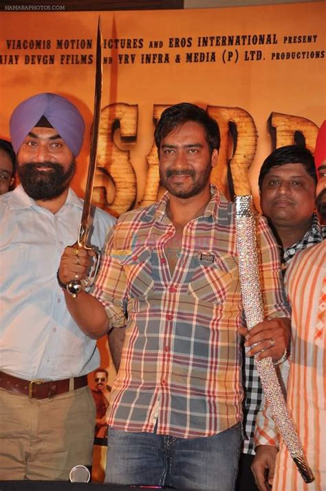 Ajay Devgan At Son Of Sardaar Press Meet In Juhu Mumbai On 31st Oct