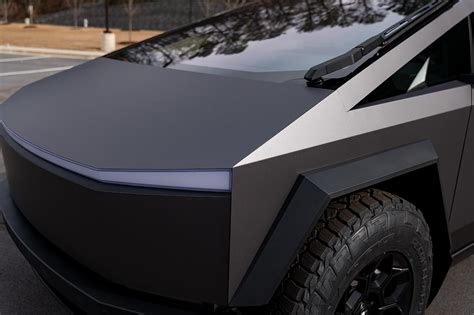 Matte Dark Gray 3m T Sportline Diy Wrap Kit Tesla Cybertruck