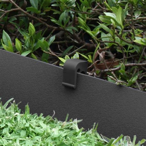 Greenlife Recycled Plastic Garden Edging Pegs X 10 Black