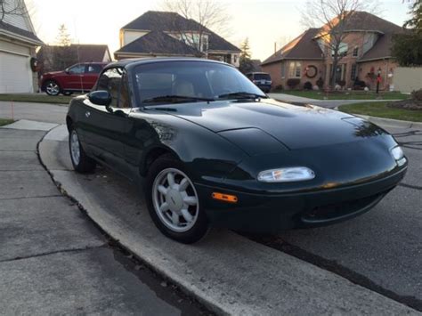 Mazda Miata Special Edition British Racing Green Classic Mazda