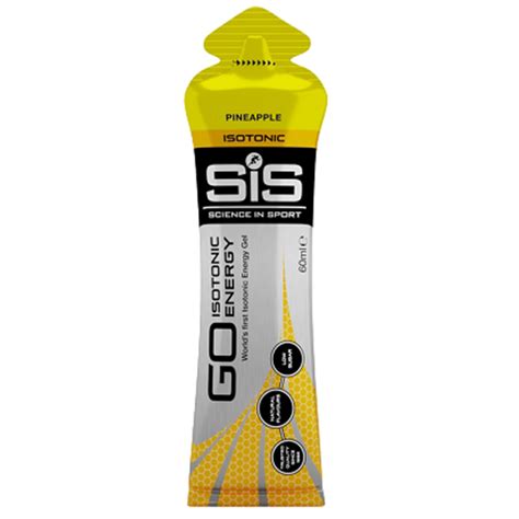 Gel energético para ciclismo SIS GO Isotonic Energy Piña capacidad de