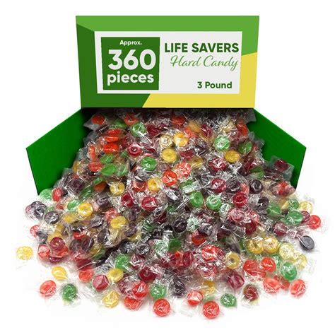 Amazon.com : Life Savers Individually Wrapped 5 Flavors - 3 Pounds Of ...