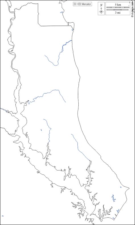 Condado De Calvert Mapa Livre Mapa Em Branco Livre Mapa Livre Do