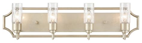 Cheswick Wide Light Vanity Light Aged Silver Transitional