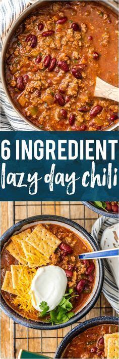 6 Ingredient Lazy Day Chili ~ One Of Our Favorite Recipes To Make For A